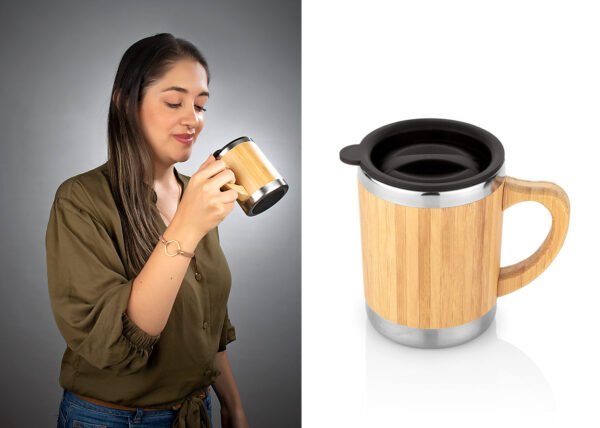Mug Bambú 300 ml / 10 Oz - Imagen 6