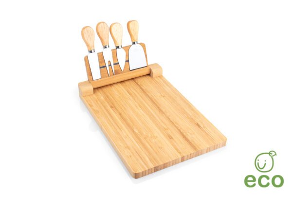Tabla para quesos Bambú Gouda - Imagen 3