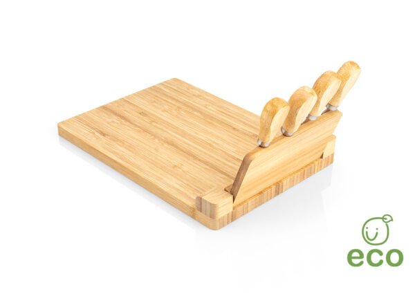 Tabla para quesos Bambú Gouda - Imagen 5