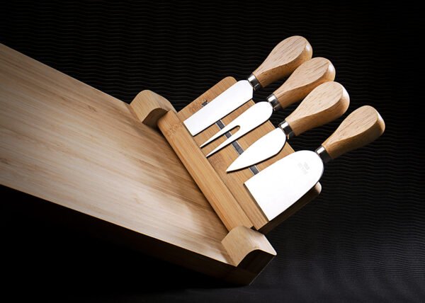 Tabla para quesos Bambú Gouda - Imagen 2